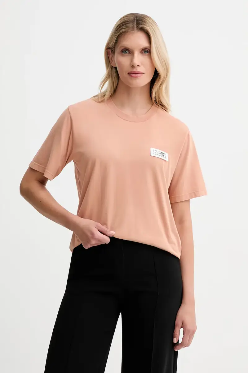 MM6 MAISON MARGIELA T-shirt Donna Arancione 2988090