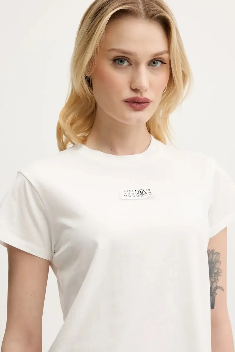 MM6 MAISON MARGIELA T-shirt Donna Bianco 2243973