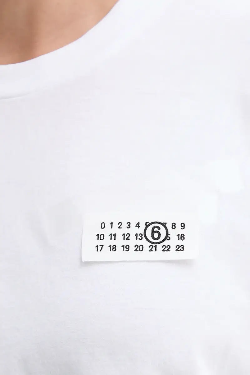 MM6 MAISON MARGIELA T-shirt Donna Bianco 3766290 miniatura 5