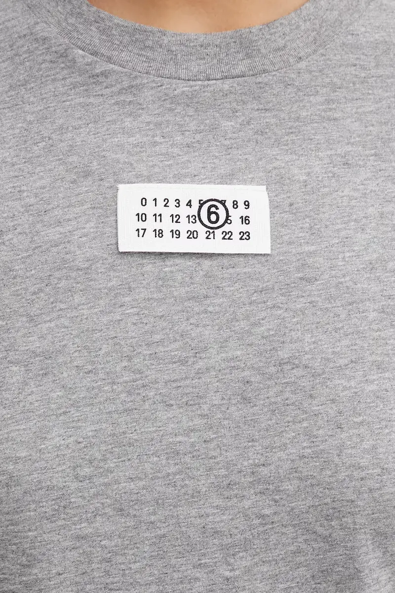 MM6 MAISON MARGIELA T-shirt Grigio 4140357 miniatura 4