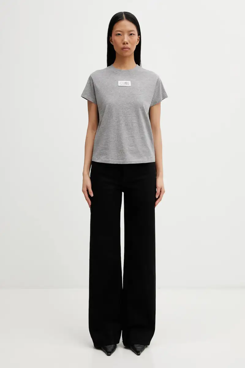 MM6 MAISON MARGIELA T-shirt Grigio 4140357 miniatura 5