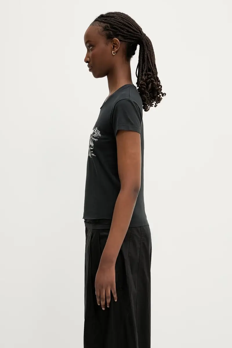 MM6 MAISON MARGIELA T-shirt Nero 3973190 miniatura 2