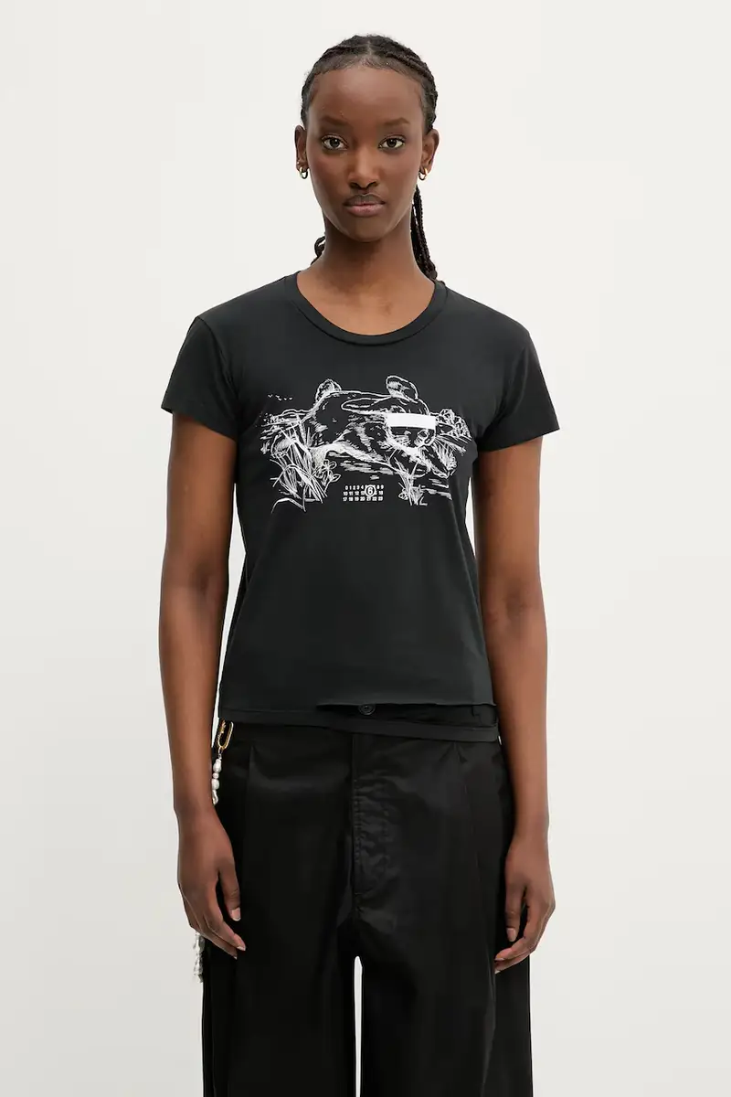 MM6 MAISON MARGIELA T-shirt Nero 3973190