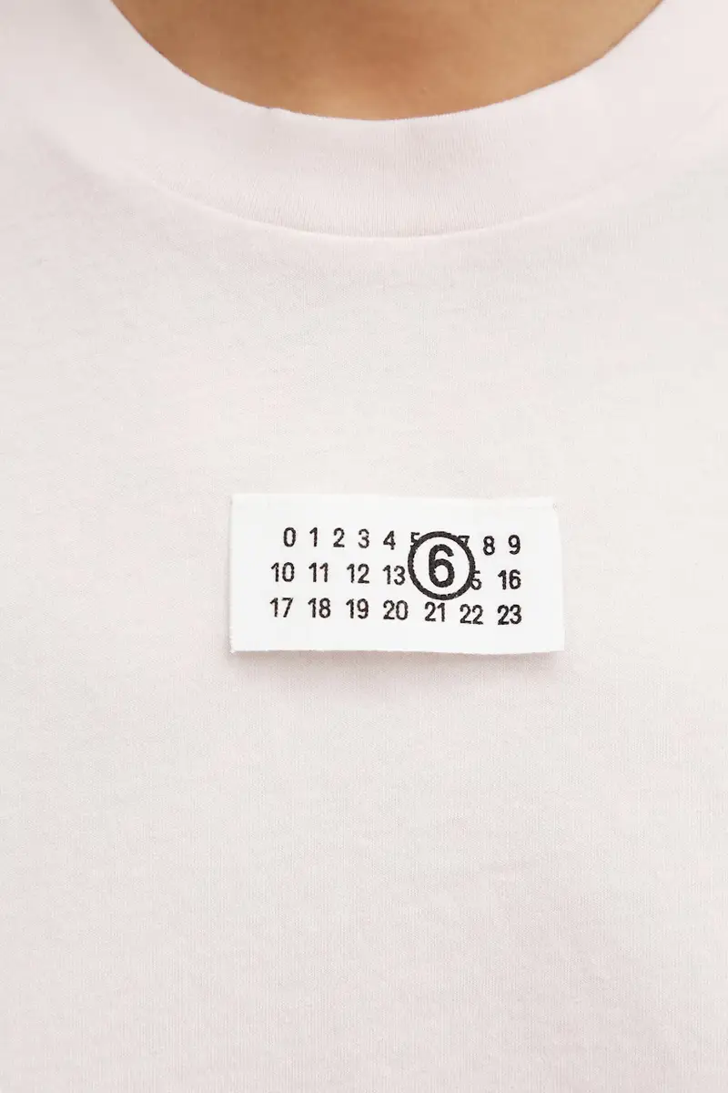 MM6 MAISON MARGIELA T-shirt Rosa 4136785 miniatura 4