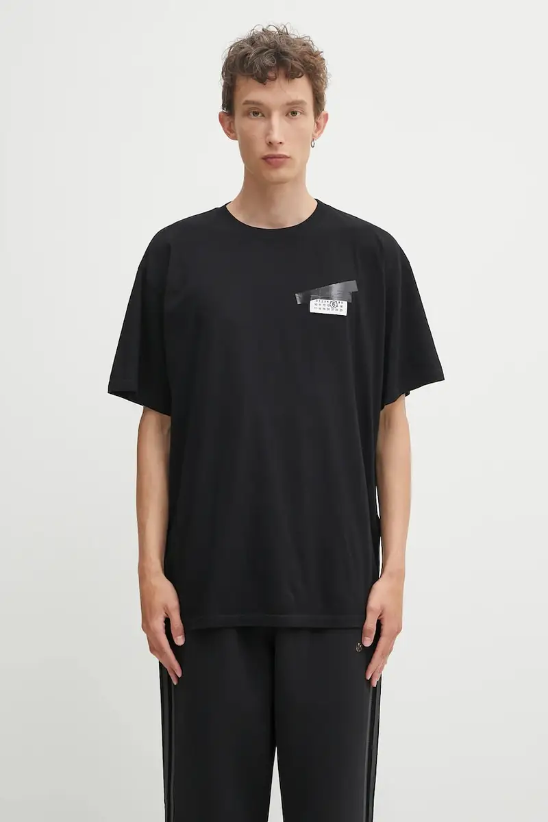 MM6 MAISON MARGIELA T-shirt Uomo Nero 2258499