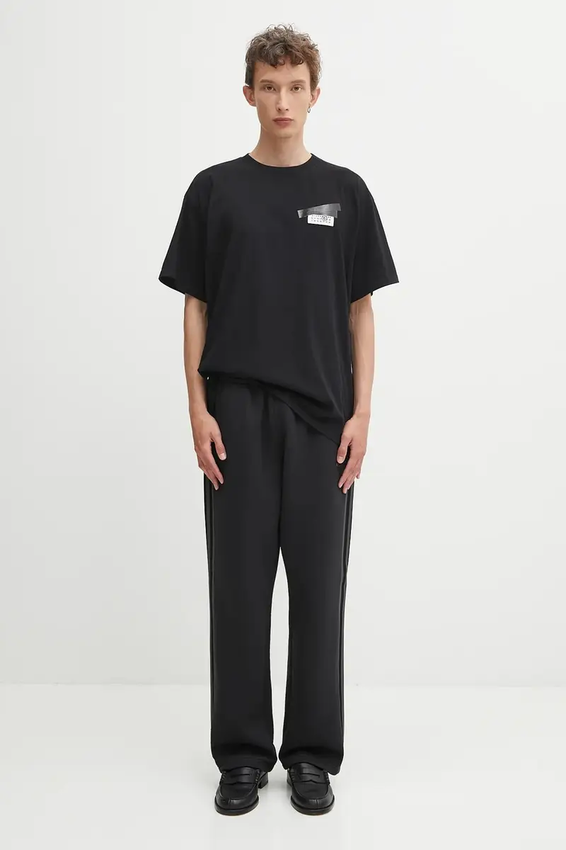 MM6 MAISON MARGIELA T-shirt Uomo Nero 3275822 miniatura 5