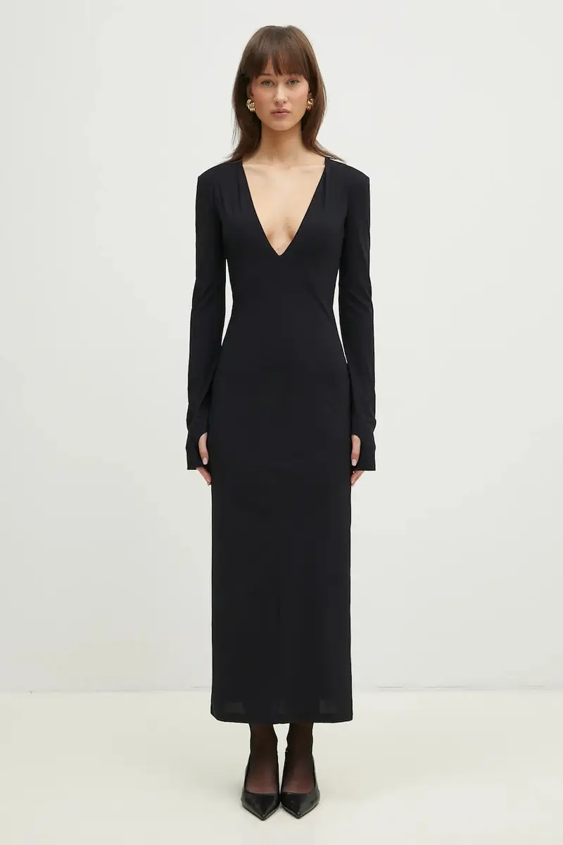 vestito colore nero S52DG0026