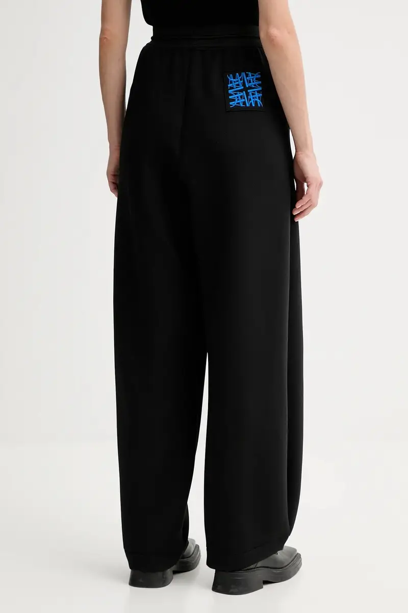 Mmc Studio Pantaloni larghi nero miniatura 3