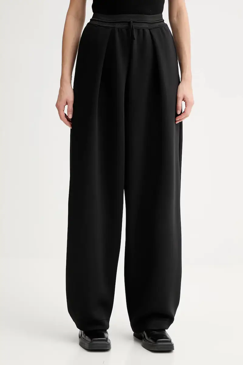 Mmc Studio Pantaloni larghi nero