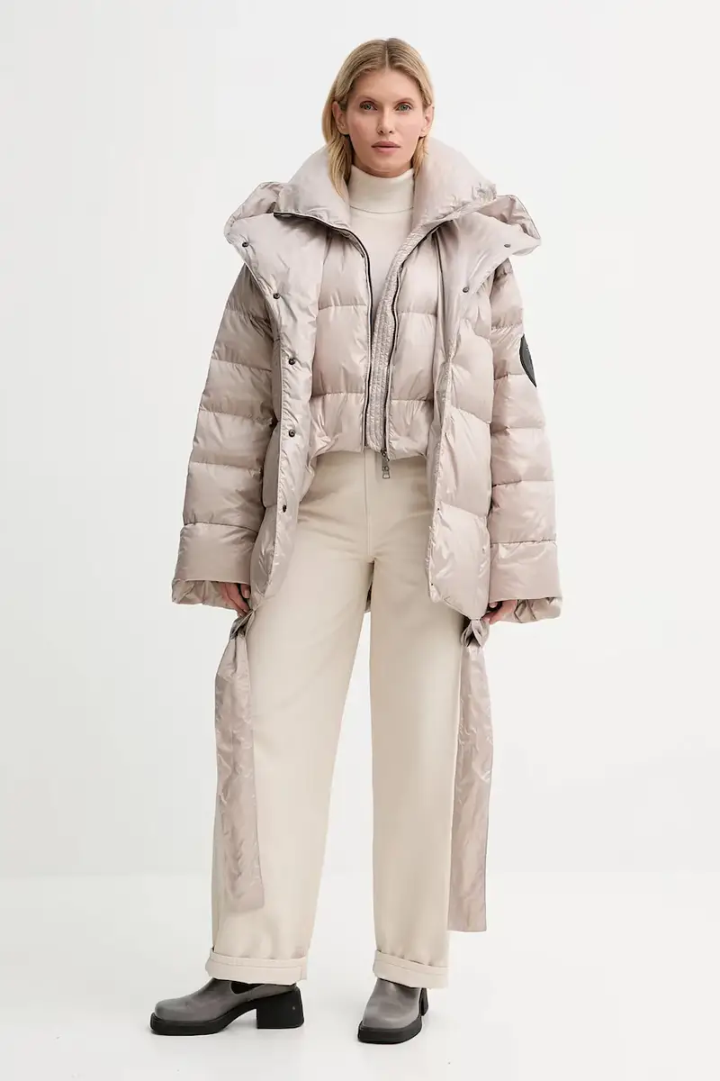 piumino Beige miniatura 2