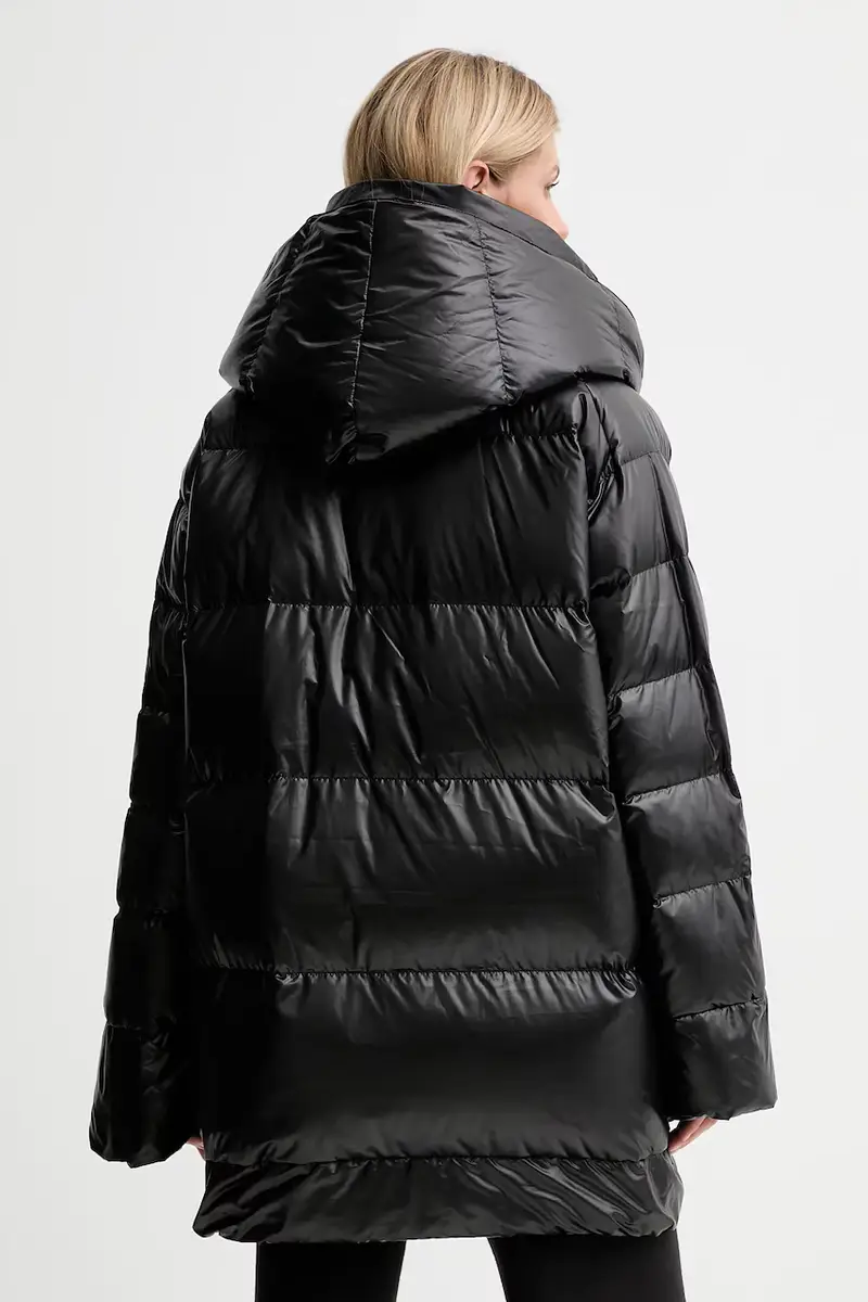 Mmc Studio Piumino nero per donna in nylon miniatura 3