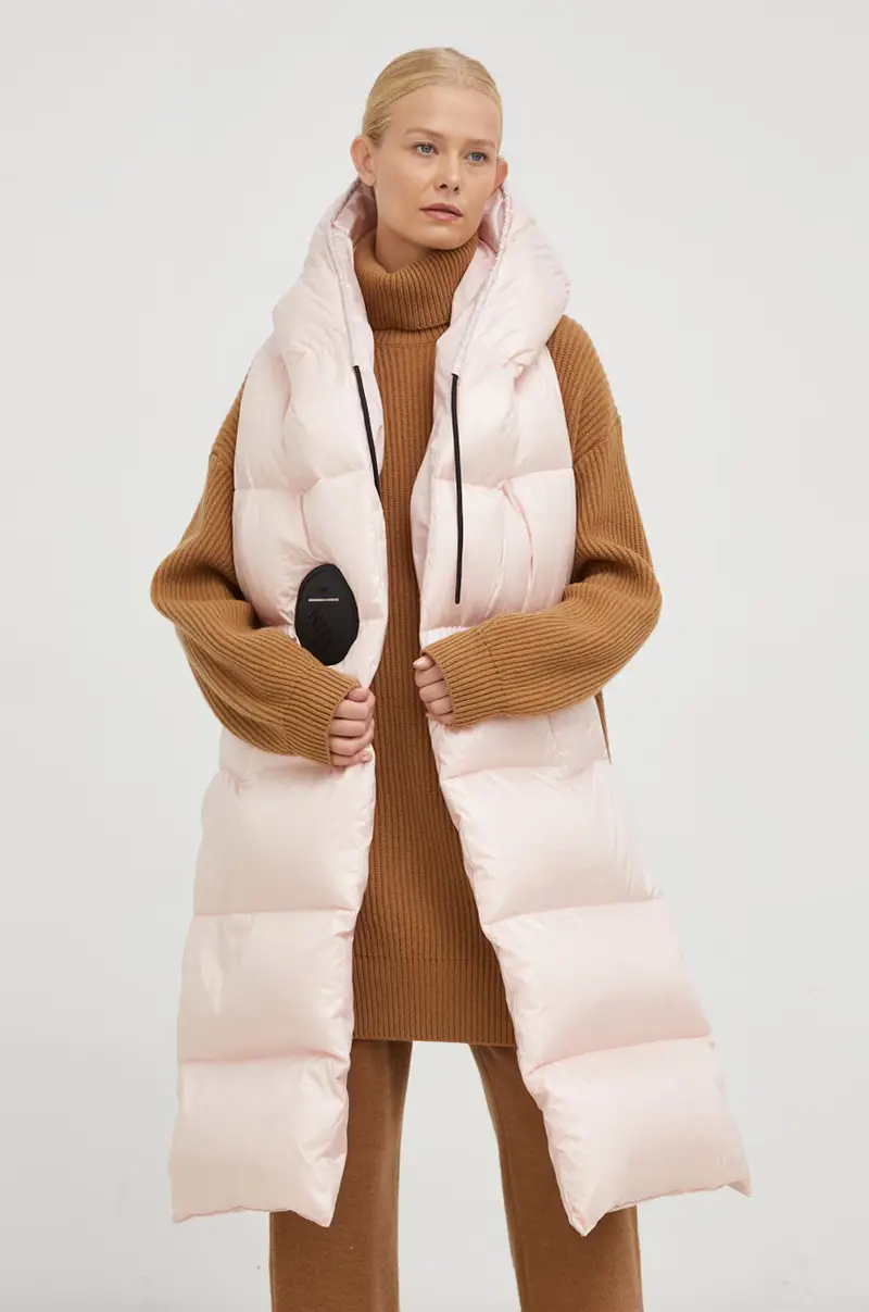 sciarpa in piumino Rosa