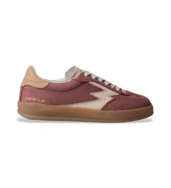 per donna CL260 Sneakers in pelle Red Club (36), Rosso, Basso, Stringhe, Casual Bianco