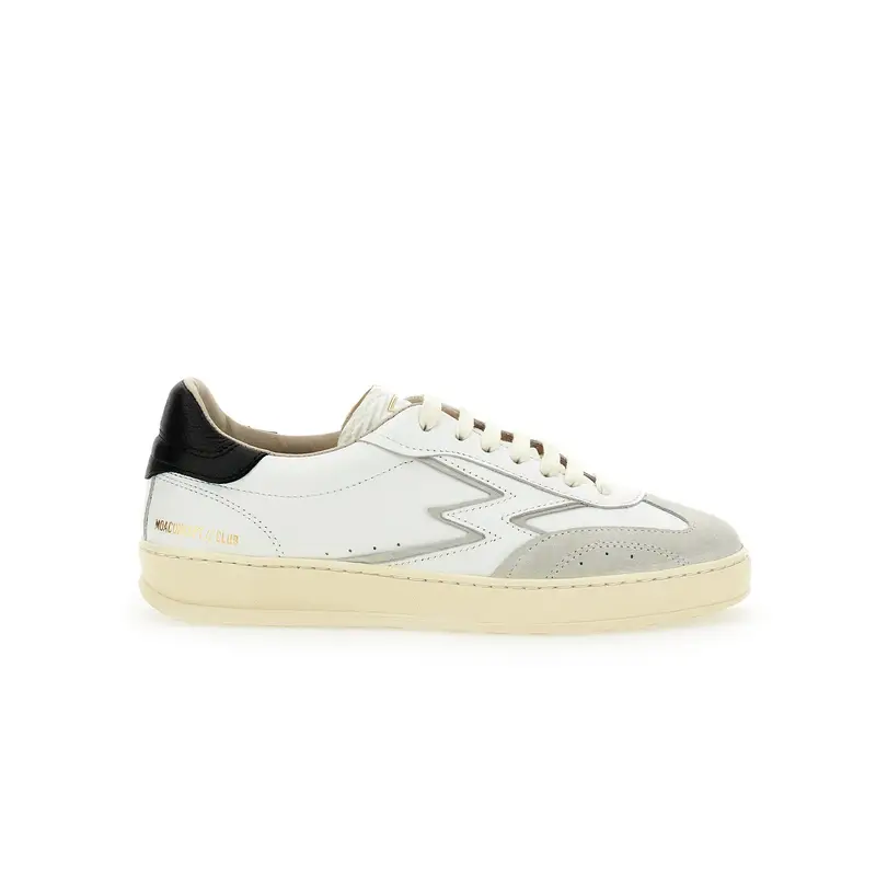 Club bianca con backtab nero