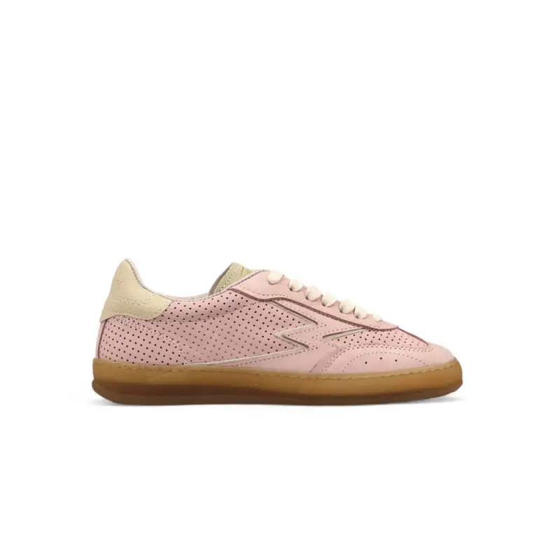 Sneaker Club Baby Pink Pelle Traforata