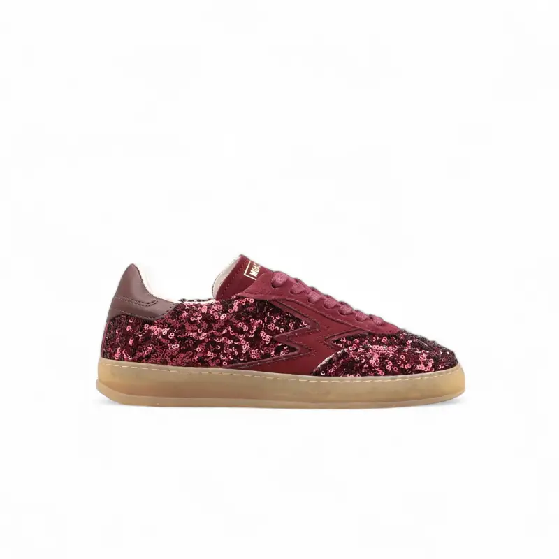 SNEAKER CLUB PAILLETTES BORDEAUX