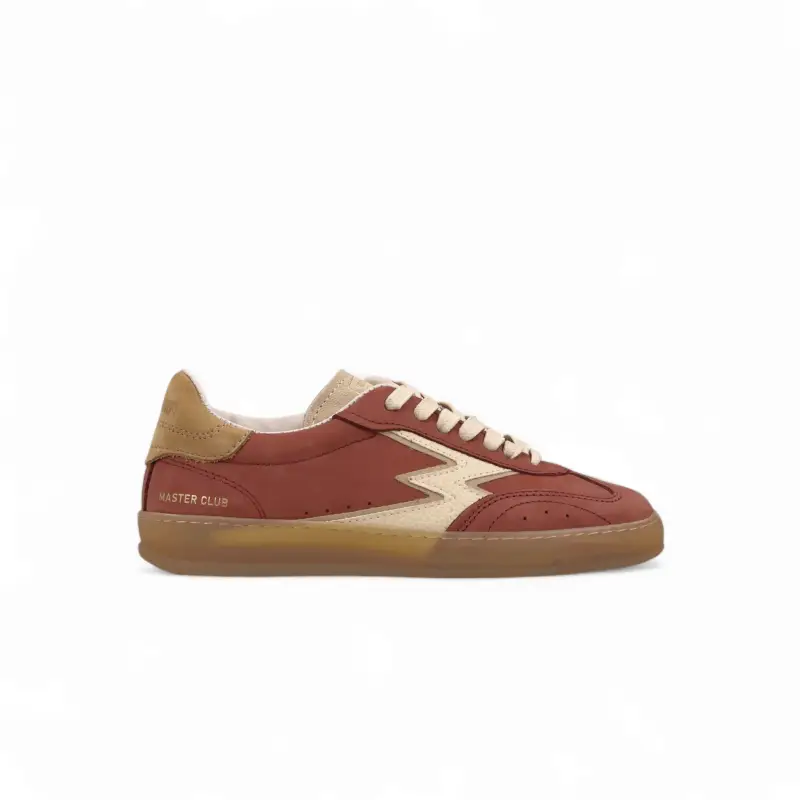 Sneaker Club Rosso Mattone Nabuk