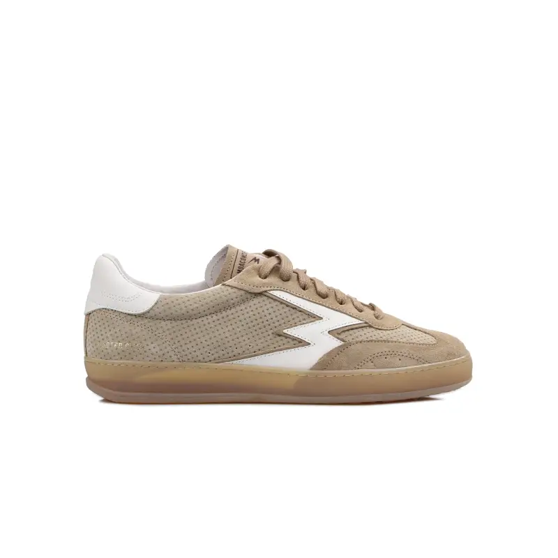 Sneaker Club Sabbia Logo Off-White