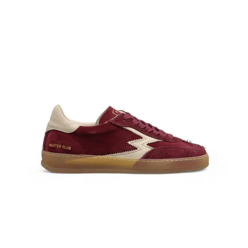 Sneaker Club Suede Bordeaux