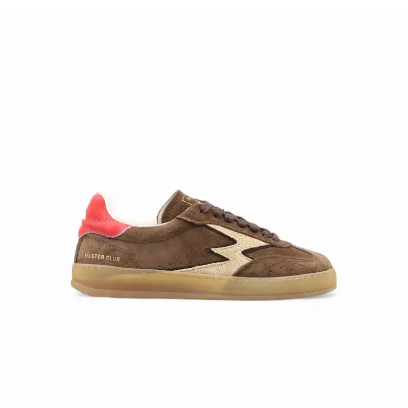 SNEAKER CLUB SUEDE CACAO E CAVALLINO