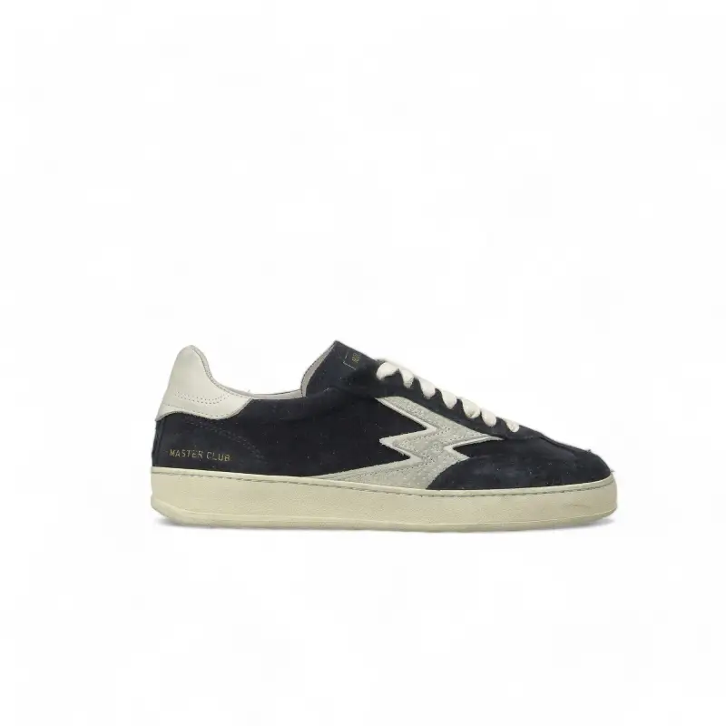 Sneaker Club Suede Nero Donna