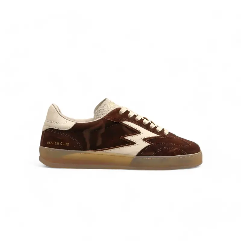 Sneaker Club Suede Tie Dye Marrone Donna