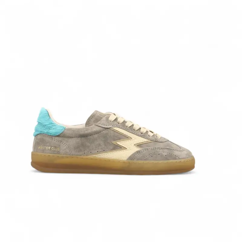 Sneaker Club Tortora Effetto Stonewash