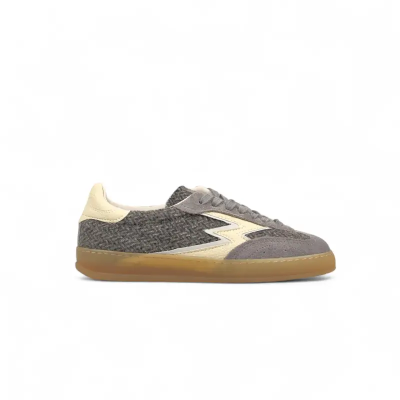 SNEAKER CLUB TWEED GRIGIO uomo