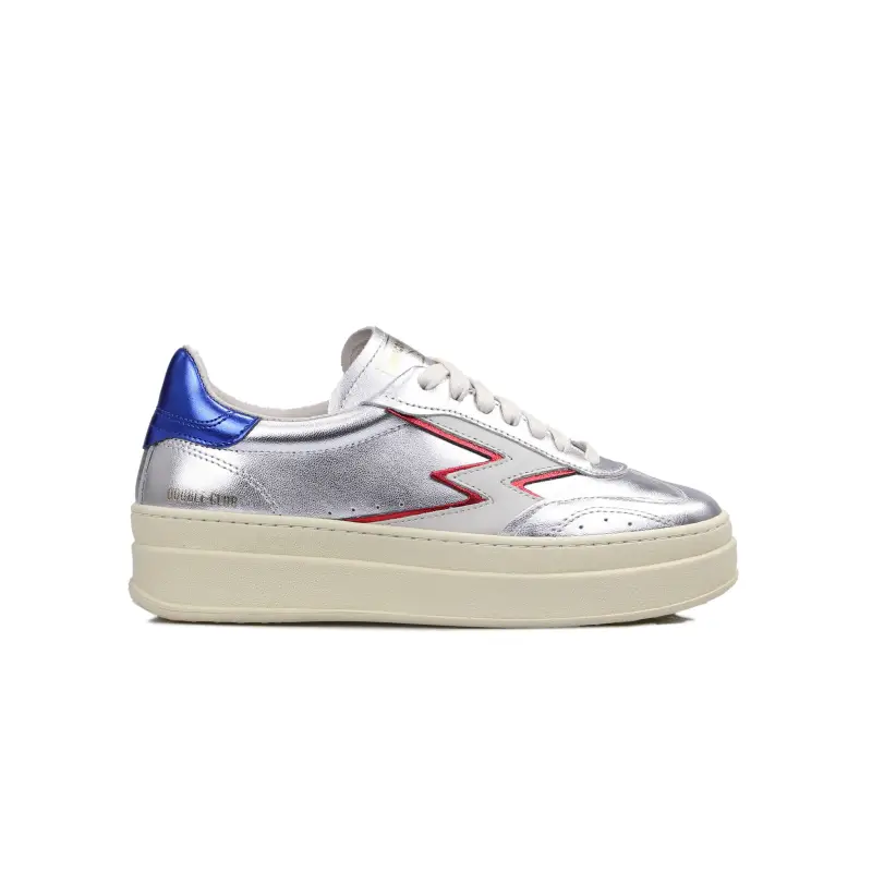 Sneaker Double Club Argento