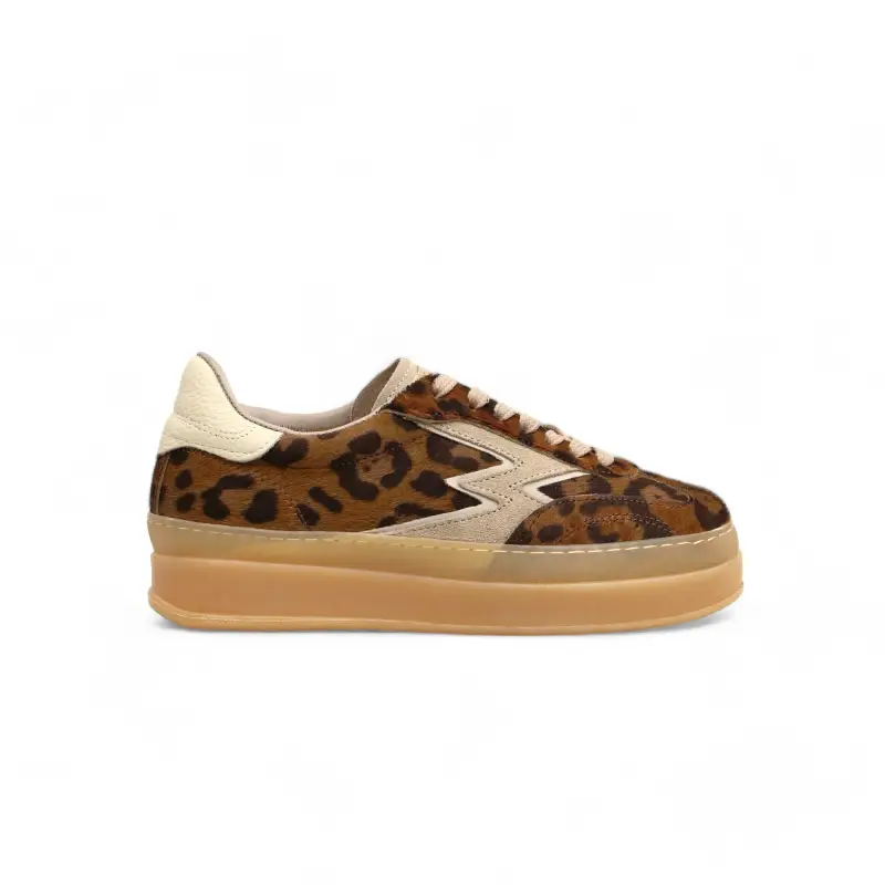 Sneaker Double Club Deluxe Leopardo