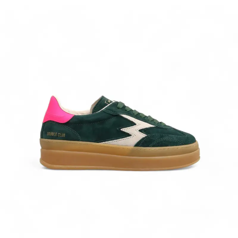 Sneaker Double Club Deluxe Suede Verde