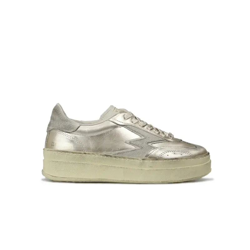 Sneaker Double Club Platino