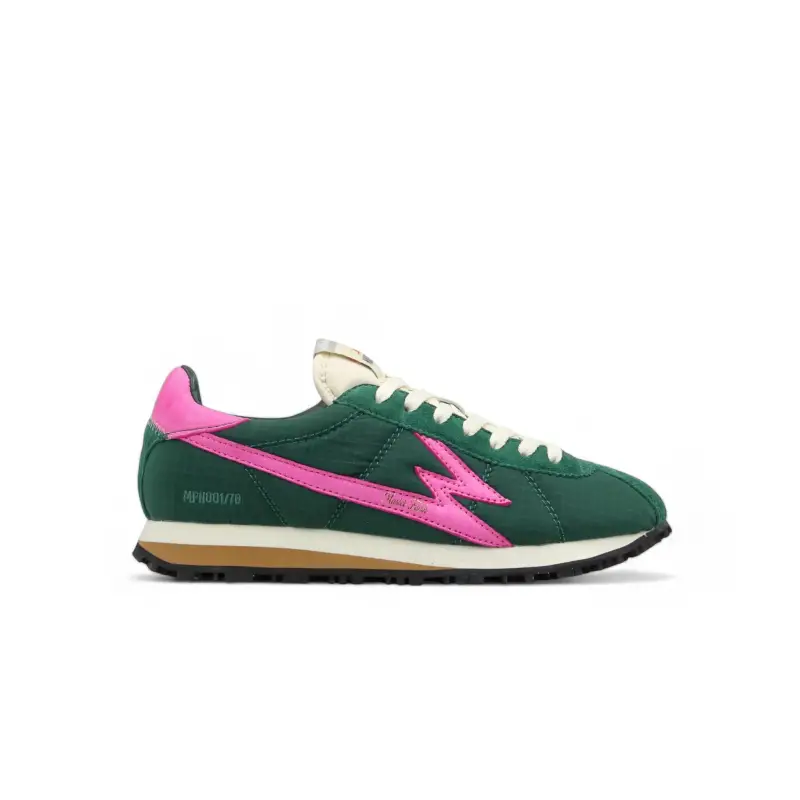 SNEAKER FLASH NYLON VERDE