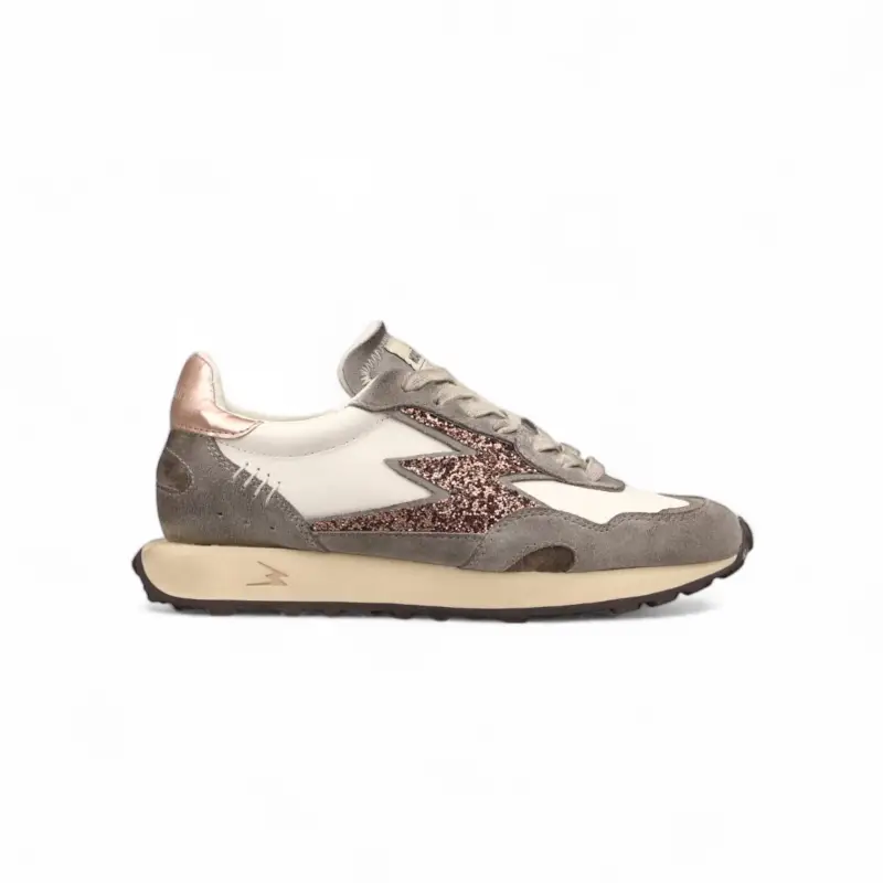 SNEAKER HYPE BIANCHE CON GLITTER