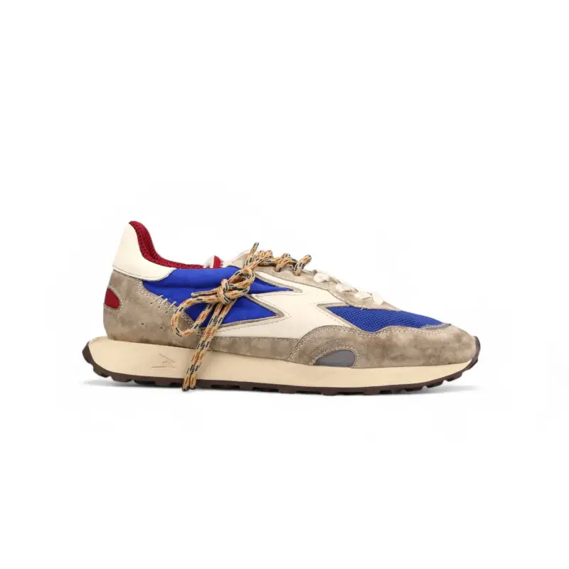 Sneaker Hype Royal Blue e Sabbia