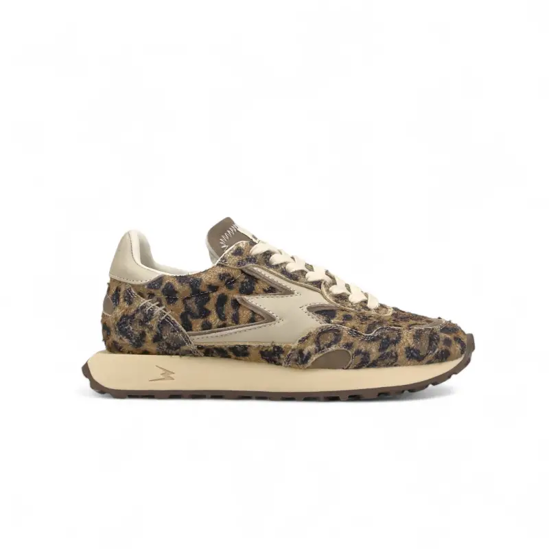 Sneaker Hype Tabacco Leopardato