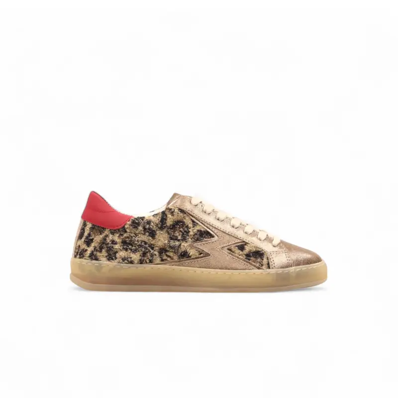 SNEAKER ICONIC SUEDE LEOPARDO