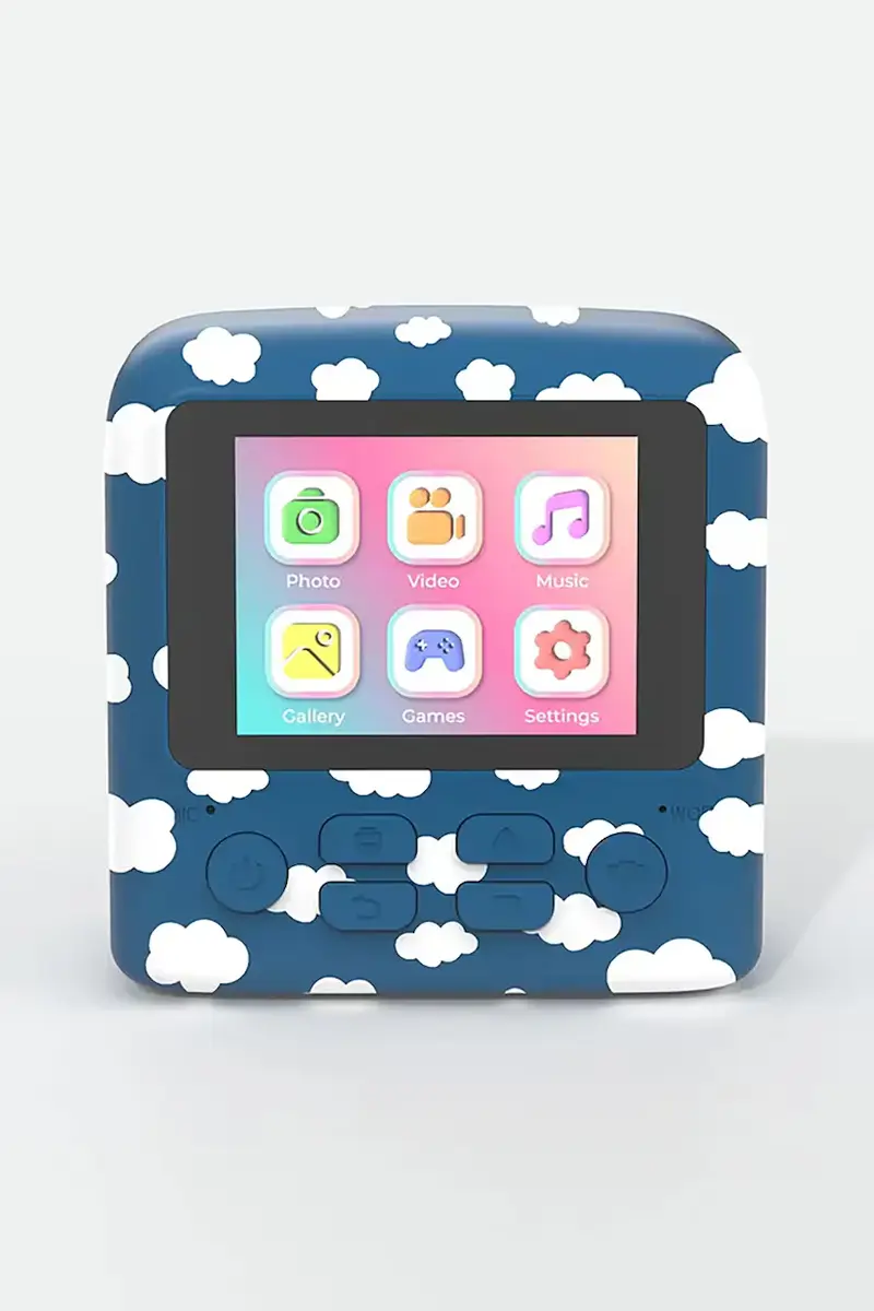 macchina fotografica digitale con funzione di stampa PixiPrint Cloud Multicolore miniatura 3