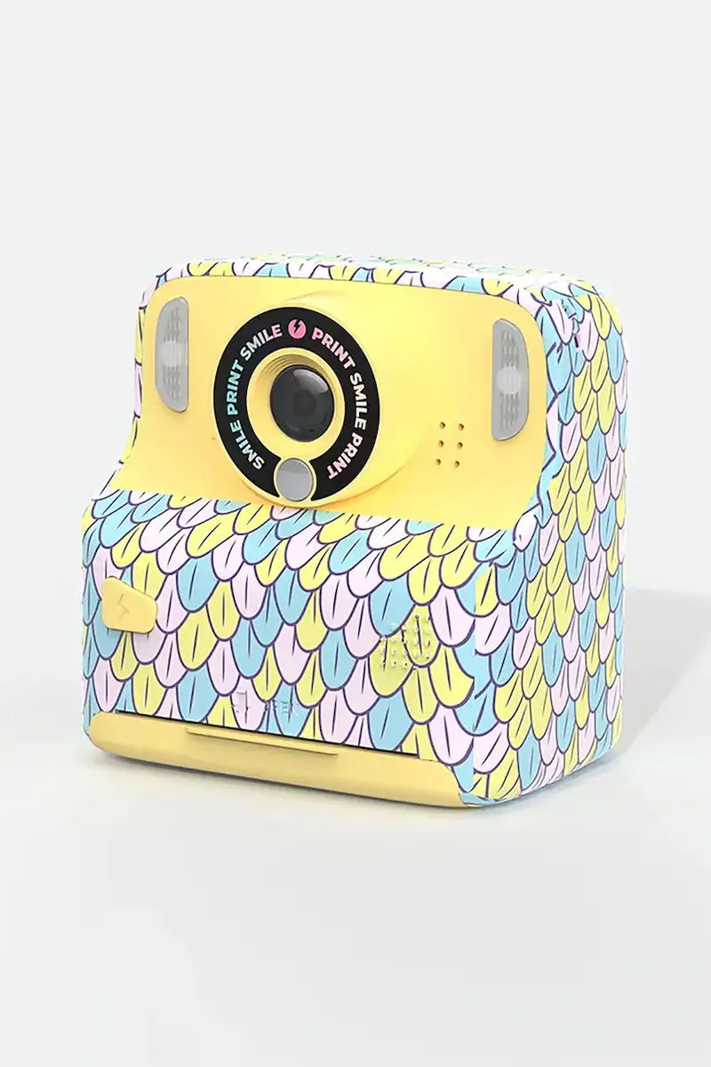 macchina fotografica digitale con funzione di stampa PixiPrint Mermaid Multicolore miniatura 2