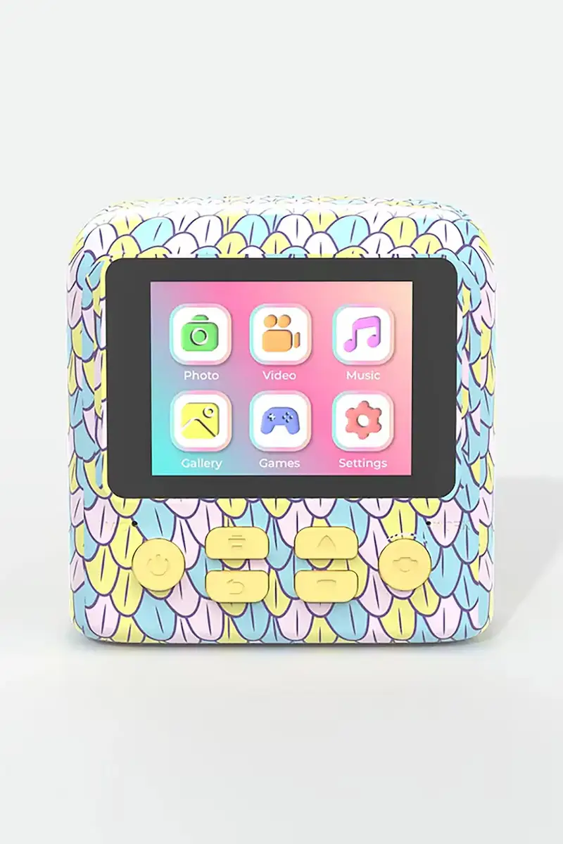 macchina fotografica digitale con funzione di stampa PixiPrint Mermaid Multicolore miniatura 3