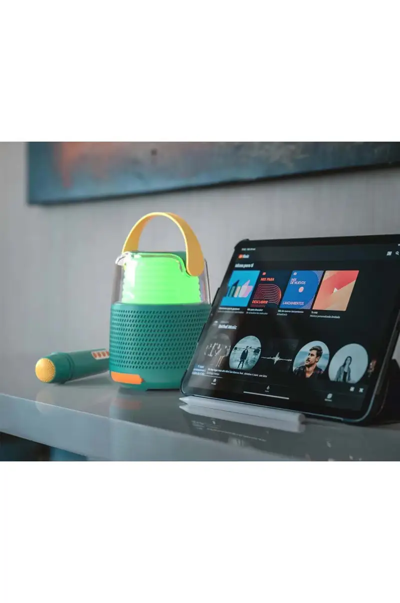 set per karaoke Mobility On Board Turchese miniatura 5