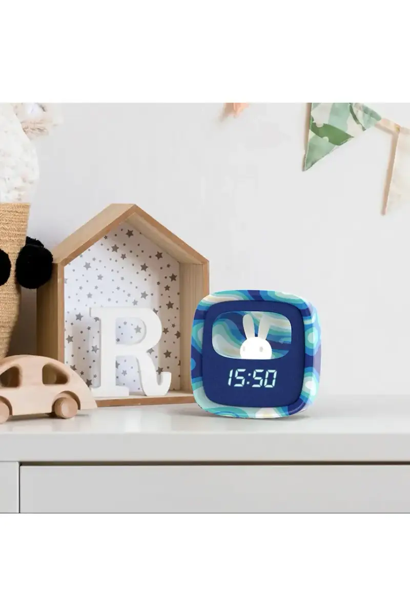 sveglia a led Billy 13 x 12 x 40 cm Multicolore miniatura 3