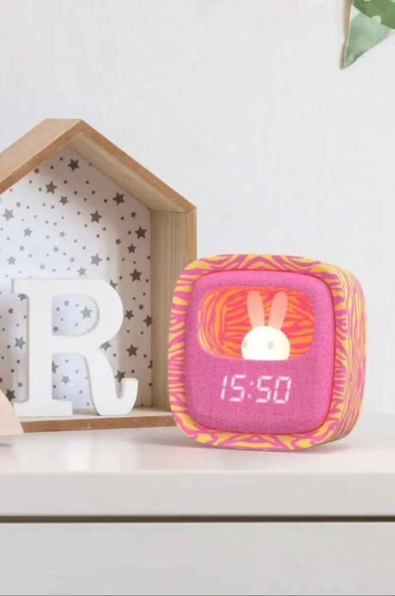 sveglia a led Billy Rosa miniatura 3