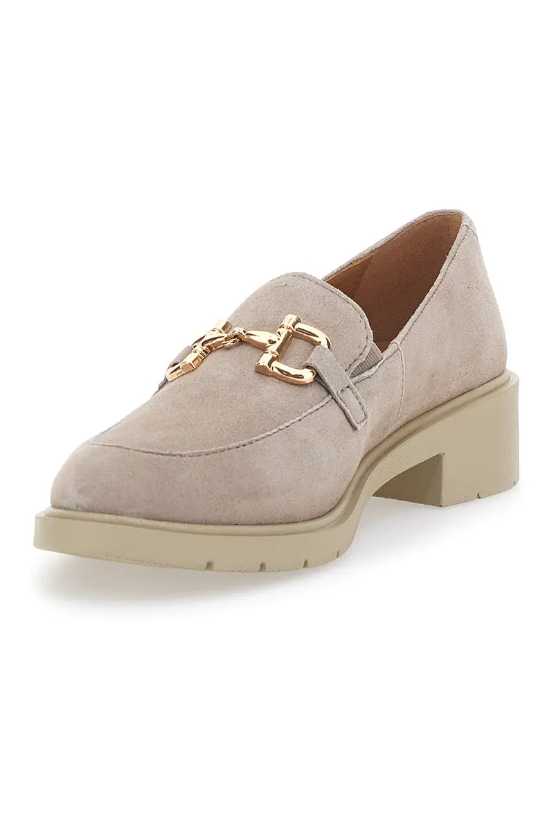 MIO TEMPO Mocassini Beige 2077322 miniatura 3