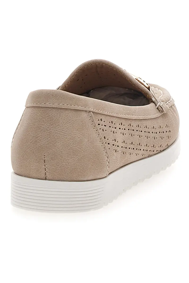 MIO TEMPO Mocassini Beige 1943954 miniatura 3