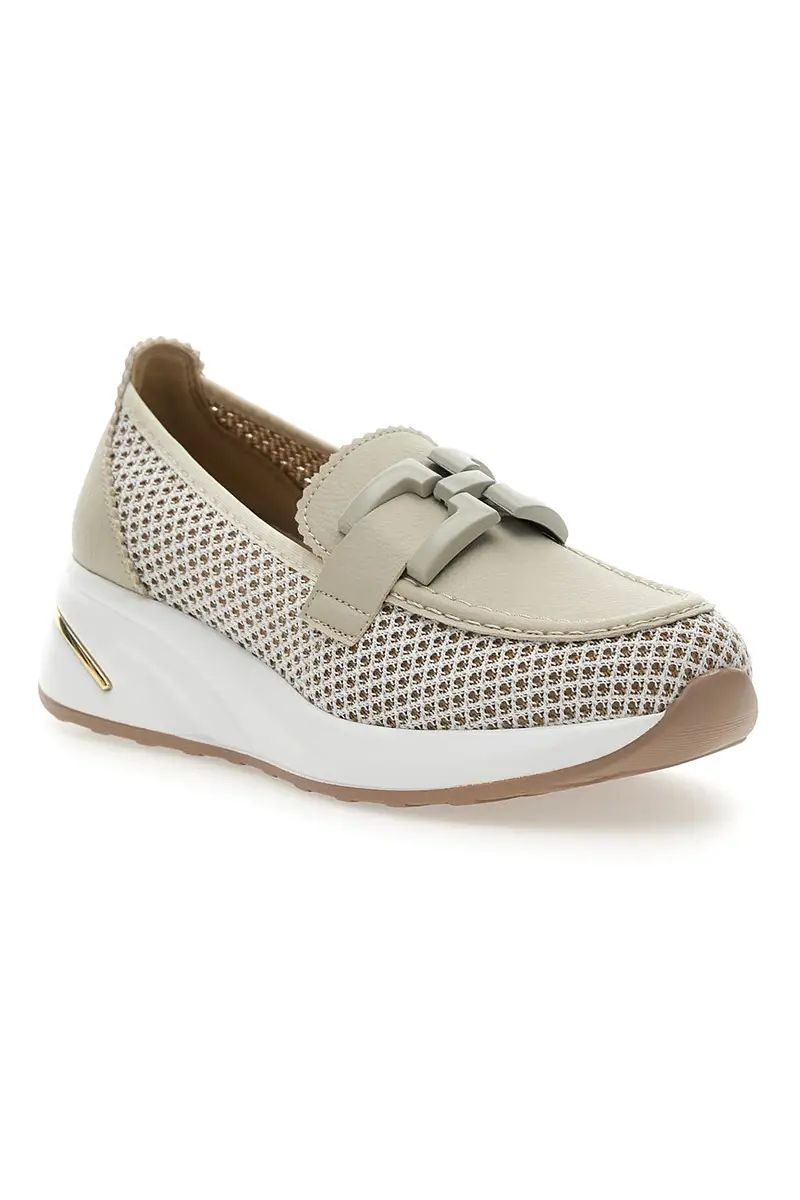 MIO TEMPO Mocassini Beige 1955478 miniatura 2