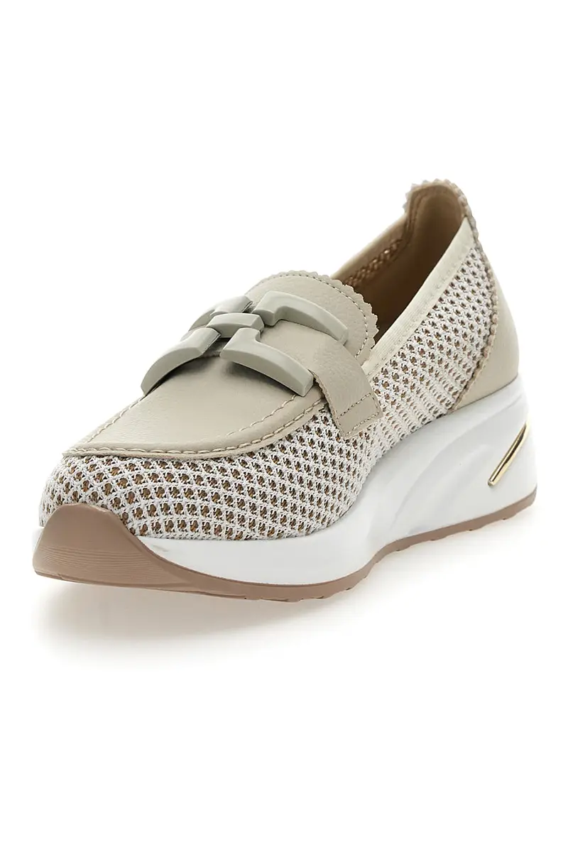 MIO TEMPO Mocassini Beige 1955478 miniatura 3