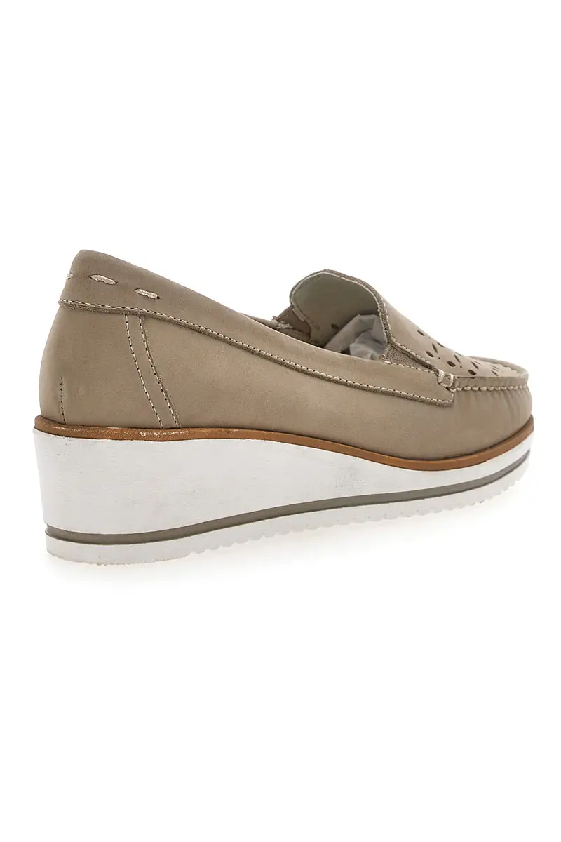 MIO TEMPO Mocassini Beige 1940701 miniatura 2