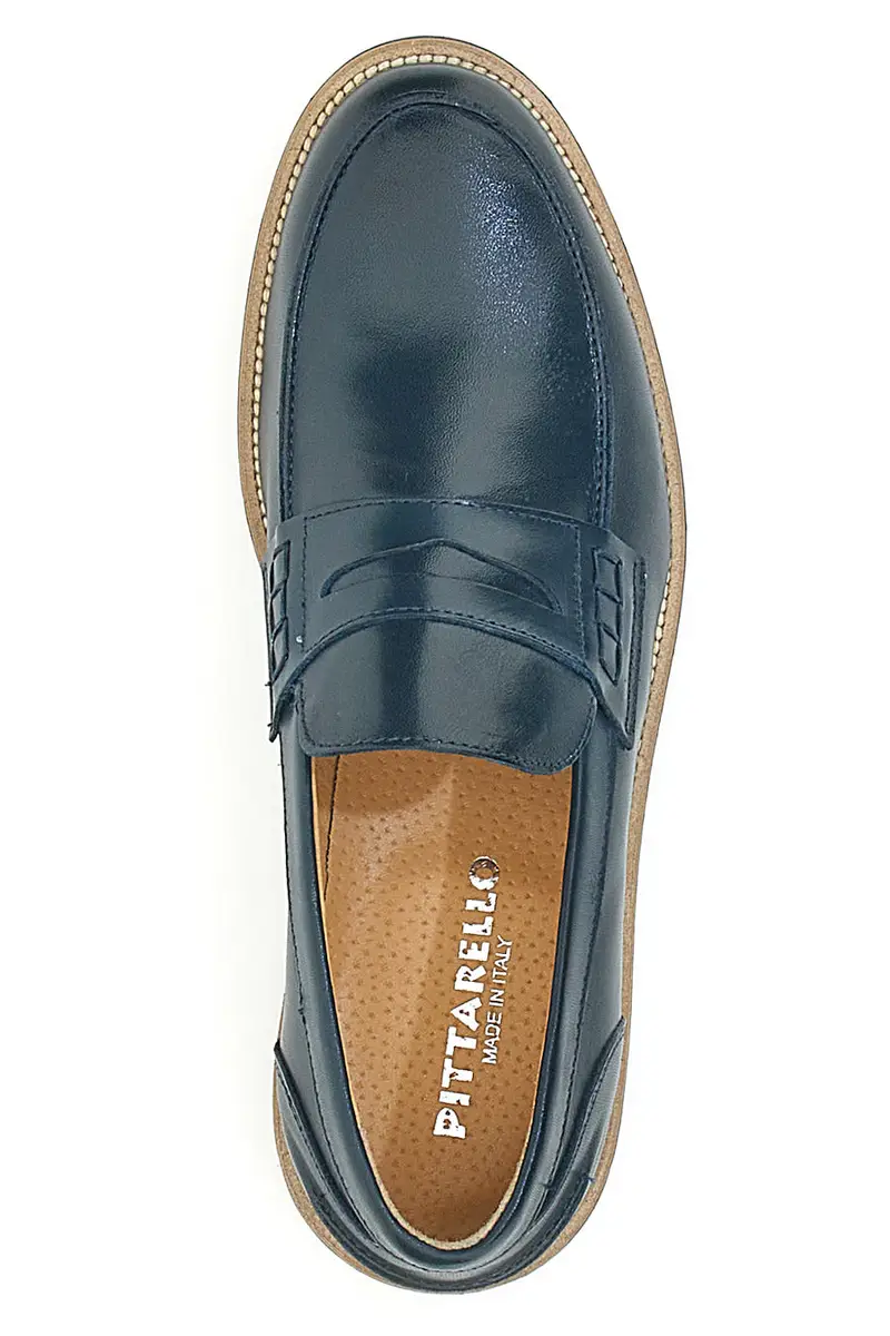 PITTARELLO Mocassini Blu 1943964 miniatura 3
