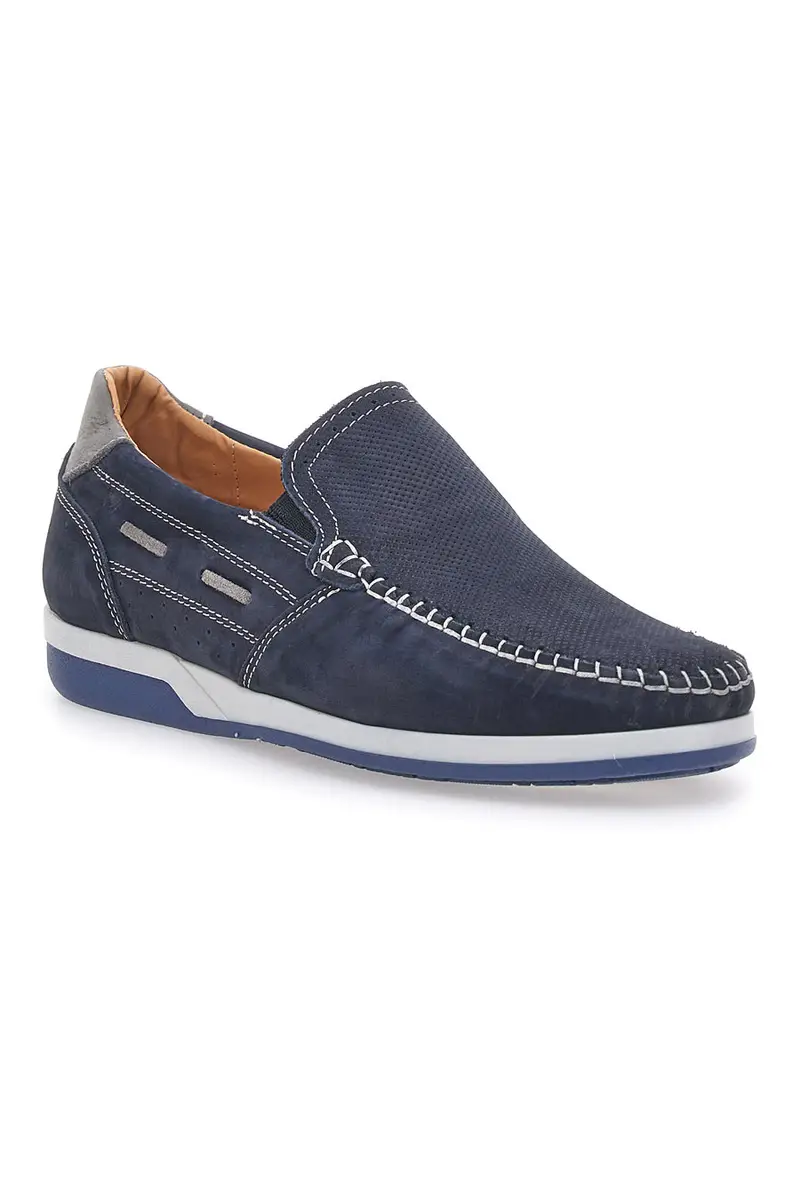 JERPOINT Mocassini Blu 2075721 miniatura 2